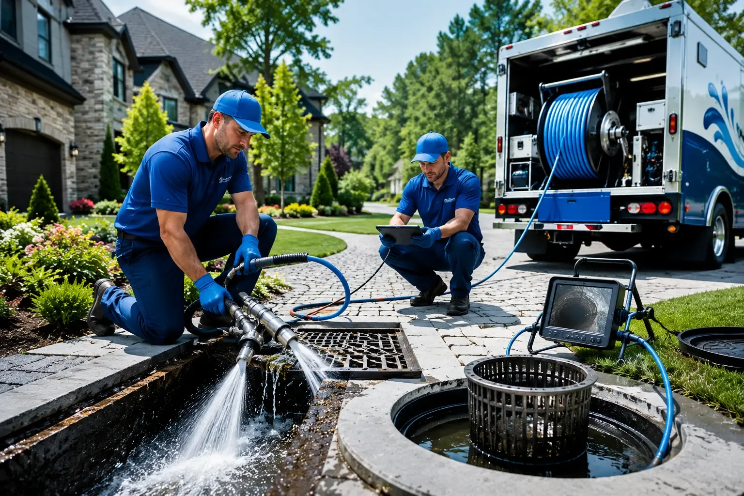 Local outdoor drain cleaning professionals in Lavinia, TN